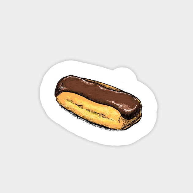 Eclair Sticker by KColeman